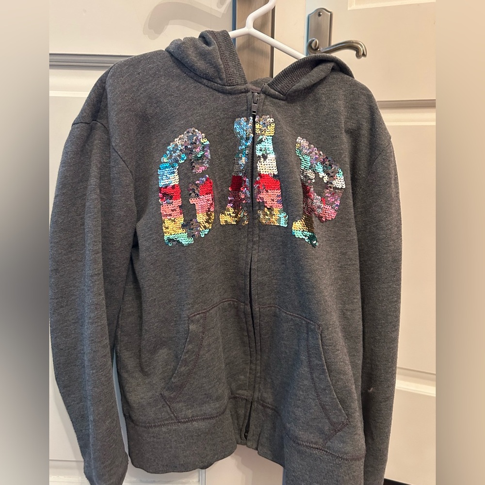 Gap hoodie with sequinned logo